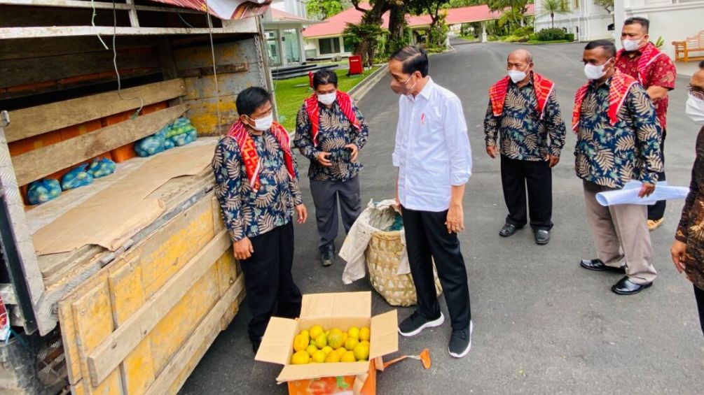 Warga Karo Kirim 3 Ton Jeruk demi Jalan Diperbaiki, Jokowi: Saya Sudah Dengar Semua Kok