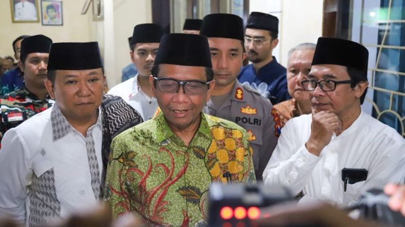 Namanya Masuk Bursa Cawapres, Mahfud MD: Itu Urusan Parpol..