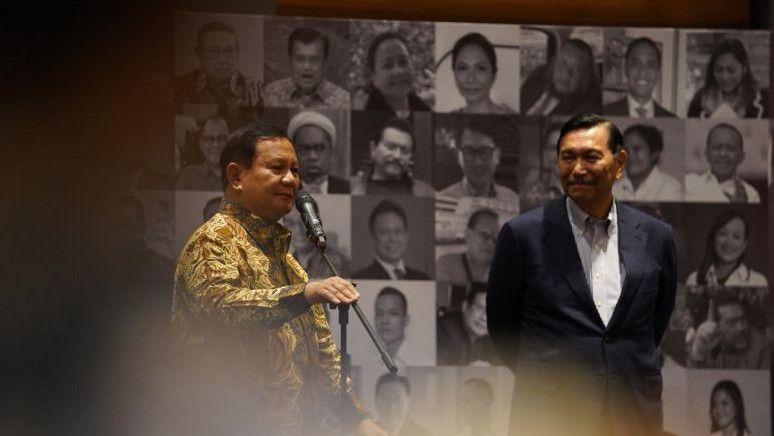 Prabowo Subianto: Luhut Salah Satu Jenderal Terbaik TNI AD