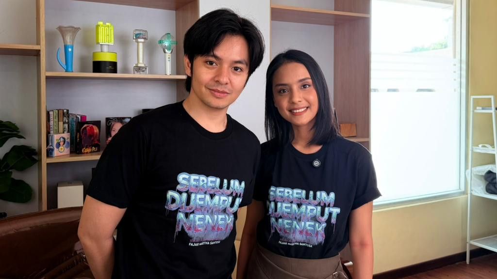 Debut Film Horor-Komedi, Angga Yunanda Akui Sulit Tahan Tawa