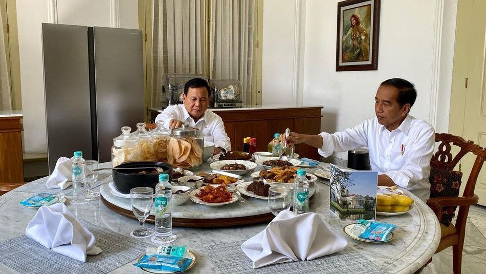 Setelah Ganjar, Giliran Prabowo Makan Bareng Jokowi, Bahas Apa?