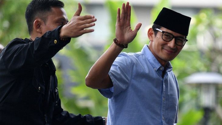 Sandiaga Sebut Tak Mau Bahas Perjanjian Politik Prabowo-Anies Usai Lakukan Hal Ini