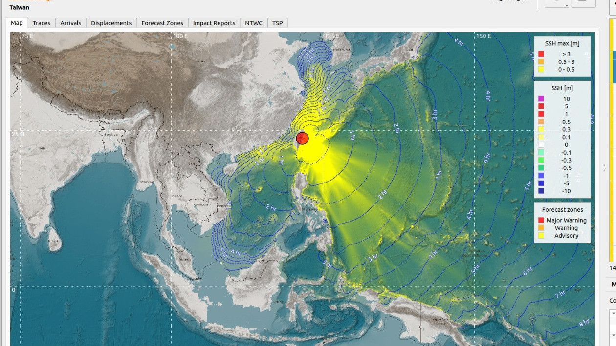 Taiwan Diguncang Gempa Mw 7,3 Pagi Ini, BMKG: Tidak Berpotensi Tsunami di Indonesia