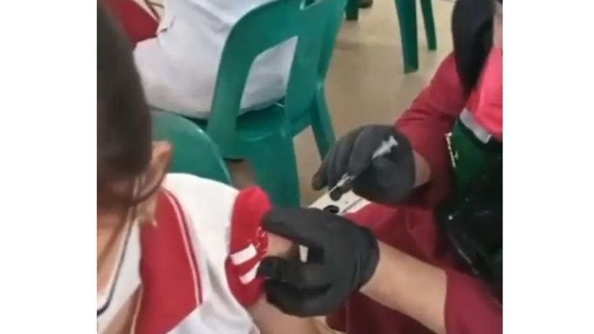 Viral Nakes Diduga Disuntik Vaksin Kosong, Kadnkes Medan: Bukan dari Puskesmas Kami