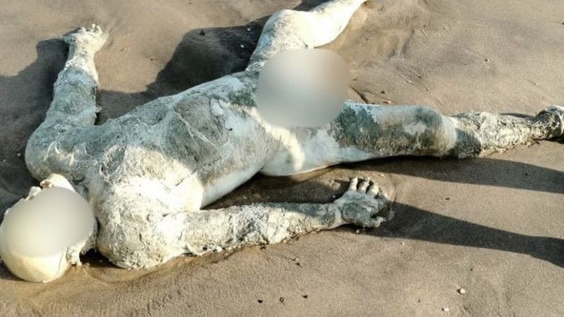Penemuan Mayat Telentang Tanpa Identitas di Pantai Batakan Hebohkan Warga Tanah Laut Kalsel