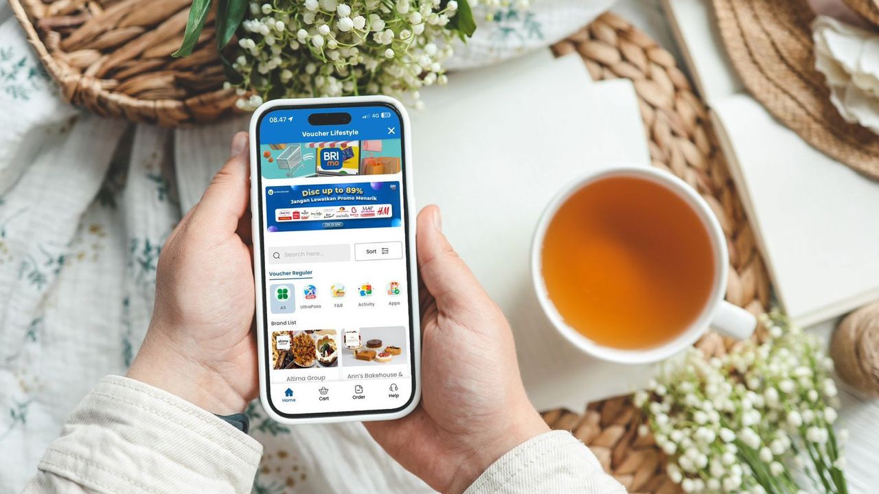 Semakin Beragam Fitur, BRImo Sediakan Akses Berbagai Voucher dari Ratusan Merchant Ternama