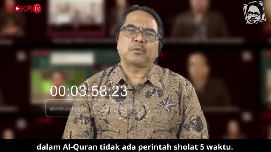 Ade Armando: Dalam Al-Qur'an Tak Ada Perintah Salat 5 Waktu