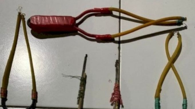 Pria di Makassar Ditangkap Usai Jualan Panah secara Online