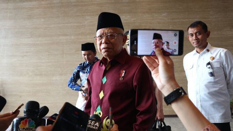 Jelang Pergantian Presiden, Ma'ruf Amin Minta Para Menteri Selesaikan Tugas dengan Baik