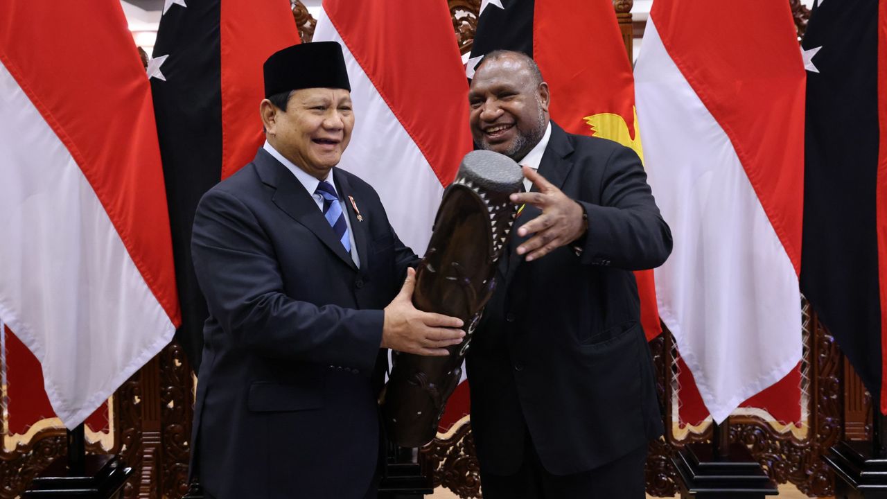 Prabowo Terima Kunjungan PM Papua Nugini, Bahas Kerja Sama Pertahanan hingga Pertukaran Pendidikan Perwira Muda