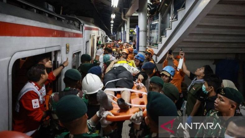 10 Jenazah Korban Tabrakan Kereta Api Berhasil Diidentifikasi, Ada Vica Acnia dan Nur Ainia