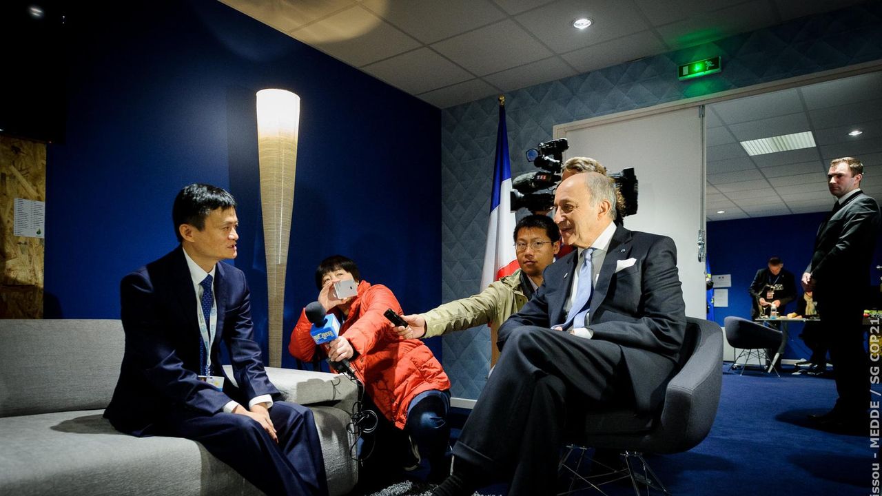 Jack Ma COP Paris