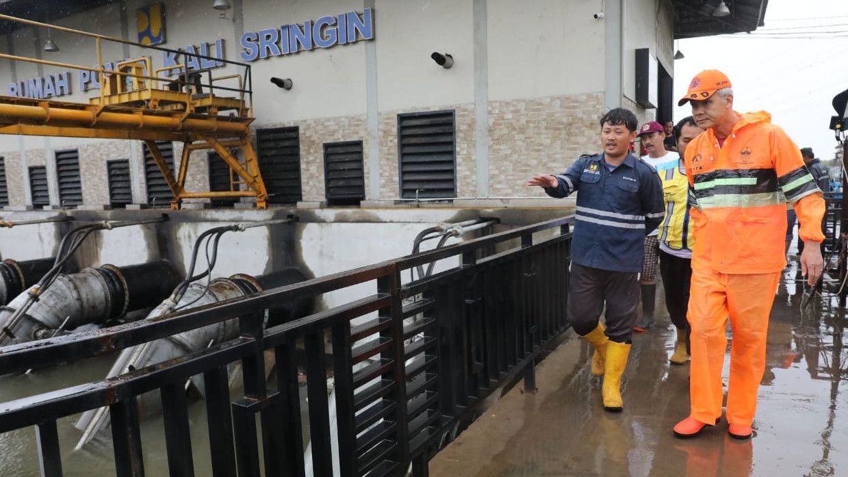 Semarang Banjir, Dua Pompa untuk Atasi Banjir Malah Rusak