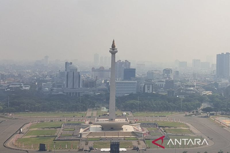 Udara Jakarta Tidak Sehat pada Kamis Pagi, Jadi Kota Nomor Empat dengan Pencemaran Udara Tertinggi di Dunia