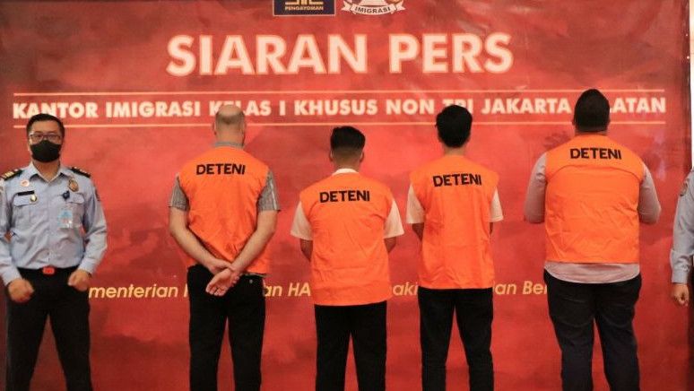 Langgar Atusan Izin Tinggal, Imigrasi Jakarta Tahan 4 WNA