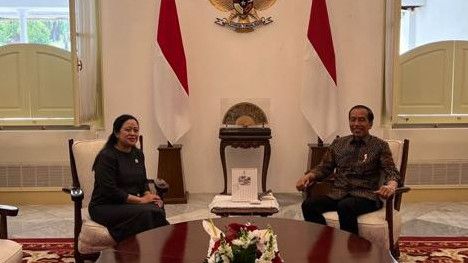 Puan Maharani Temui Jokowi Bahas Pemilu 2024, Minta Diendorse?