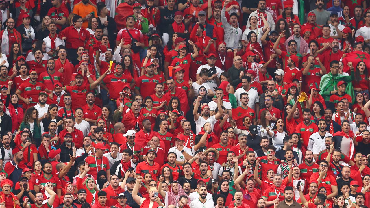 Lihatlah Cara Fans Maroko Menikmati Piala Dunia walau Tim Kesukaannya Kalah dari Perancis!