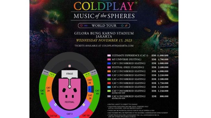 Telusuri Dugaan Penipuan, Polri Akan Panggil Vendor Penjualan Tiket Coldplay