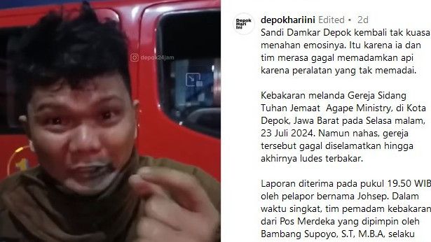 Viral Petugas Damkar Curhat Alat Operasional hingga Mobil Damkar Tak Berfungsi Baik