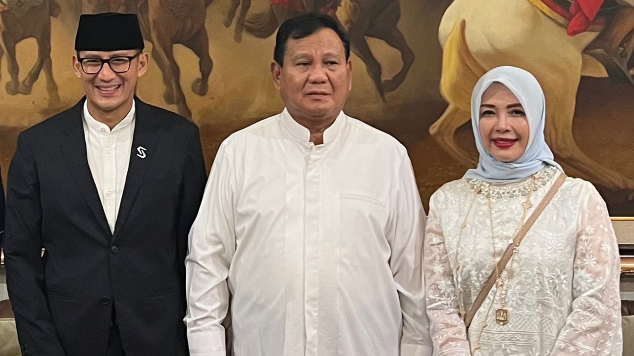 Sandiaga Lebaran ke Rumah Prabowo, Pamitan dari Gerindra?