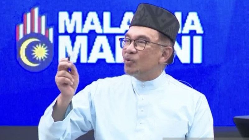 Momen PM Malaysia Anwar Ibrahim Senandungkan 'Bengawan Solo' karena Kagum Keindahan Alam Indonesia