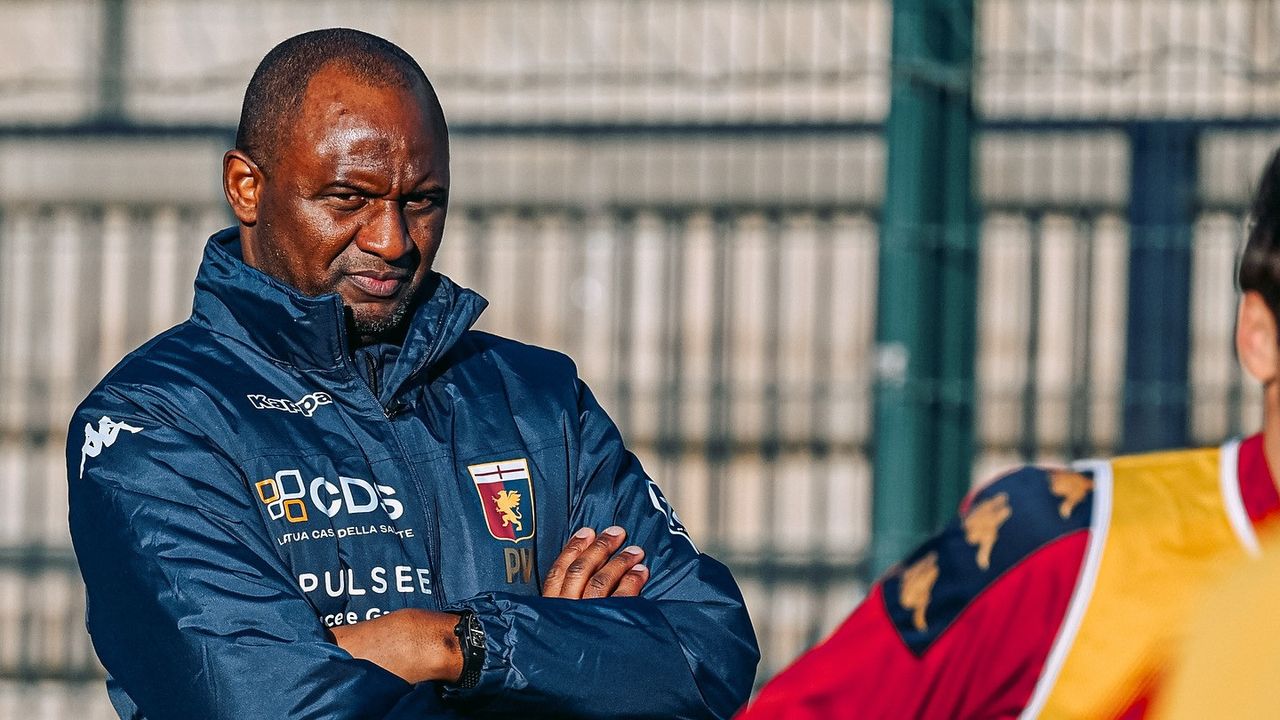 Legenda Arsenal Vieira Kini Jadi Pelatih Genoa