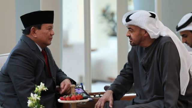 Temui Presiden UEA, Prabowo dapat Medali Zayed hingga Bahas Isu Internasional