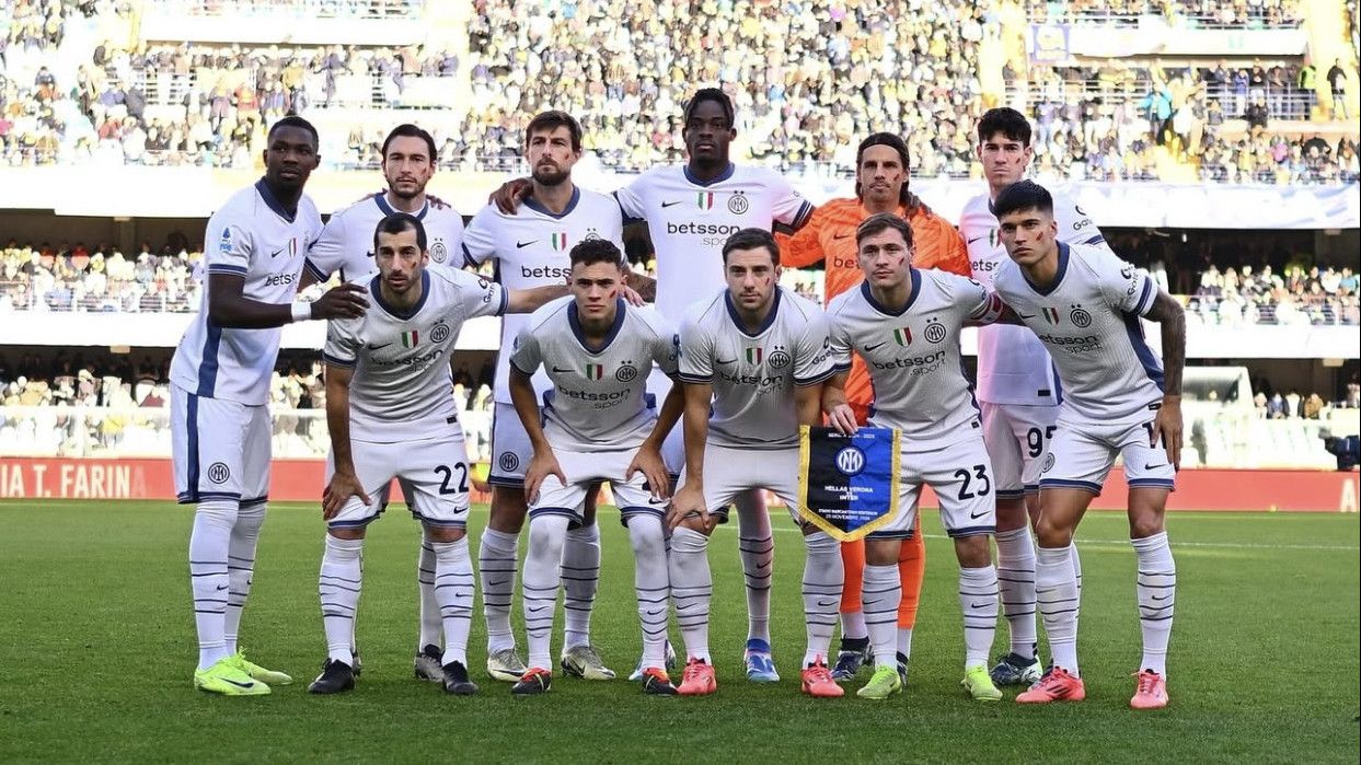 Inter Milan Permalukan Verona di Kandang Sendiri, Melesat ke Puncak Klasmen Liga Italia