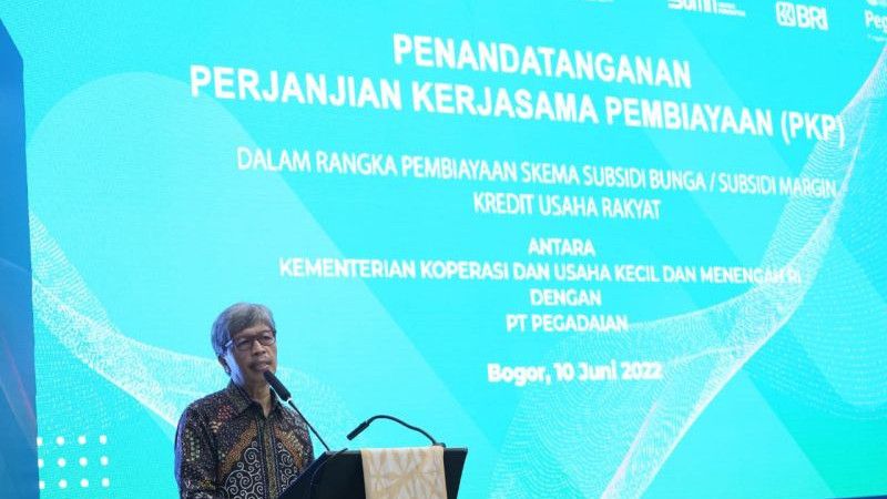 Memulihkan Ekonomi, Kemenkop Bersama PT Pegadaian Mempercepat Penyaluran KUR