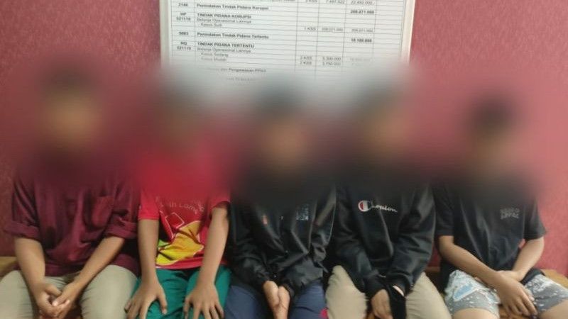 Bikin Konten Rusak Jembatan Demi Viral, 5 Remaja di Kepulauan Riau Ditangkap