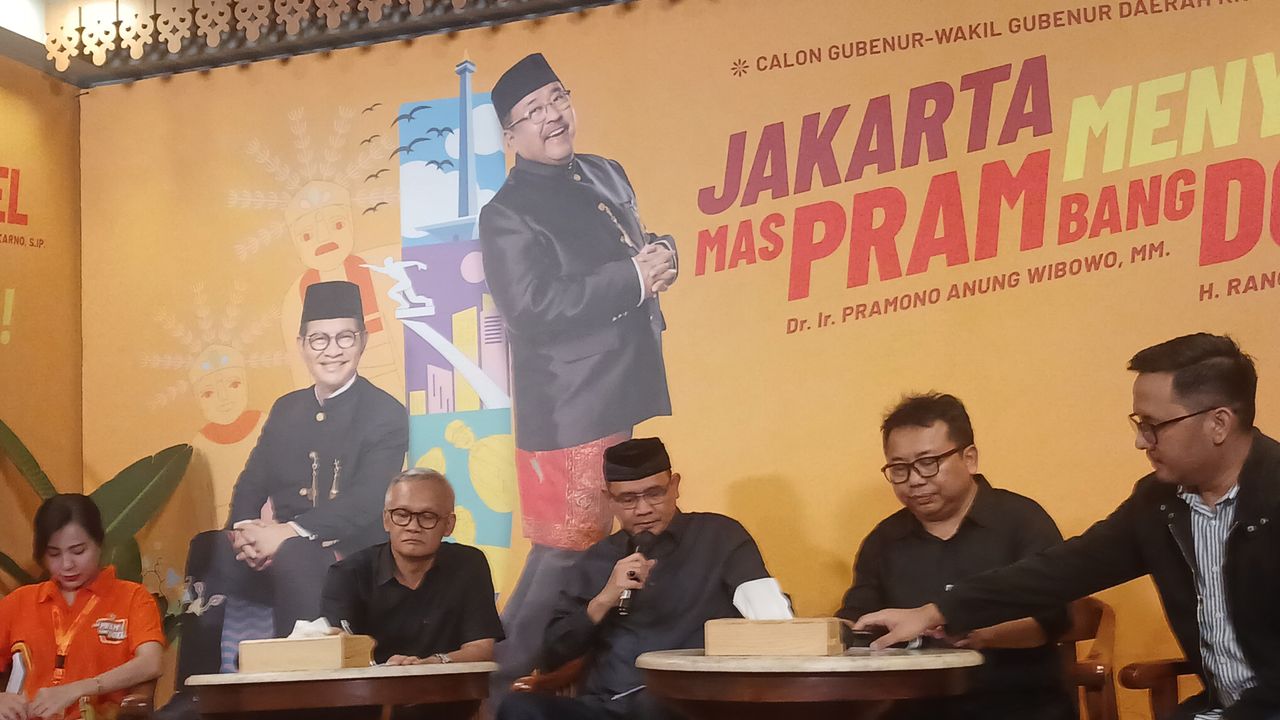 Tim Pemenangan Pramono-Rano: Paslon Nomor 3 Sah Peroleh Suara Tertinggi 50,7 Persen