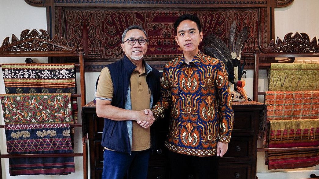 Bertemu Putra Sulung Jokowi, Ketum PAN Zulhas: Bismillah Mas Wali