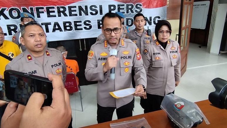 Polrestabes Bandung Tembak Dua Begal Pengendara Ojol