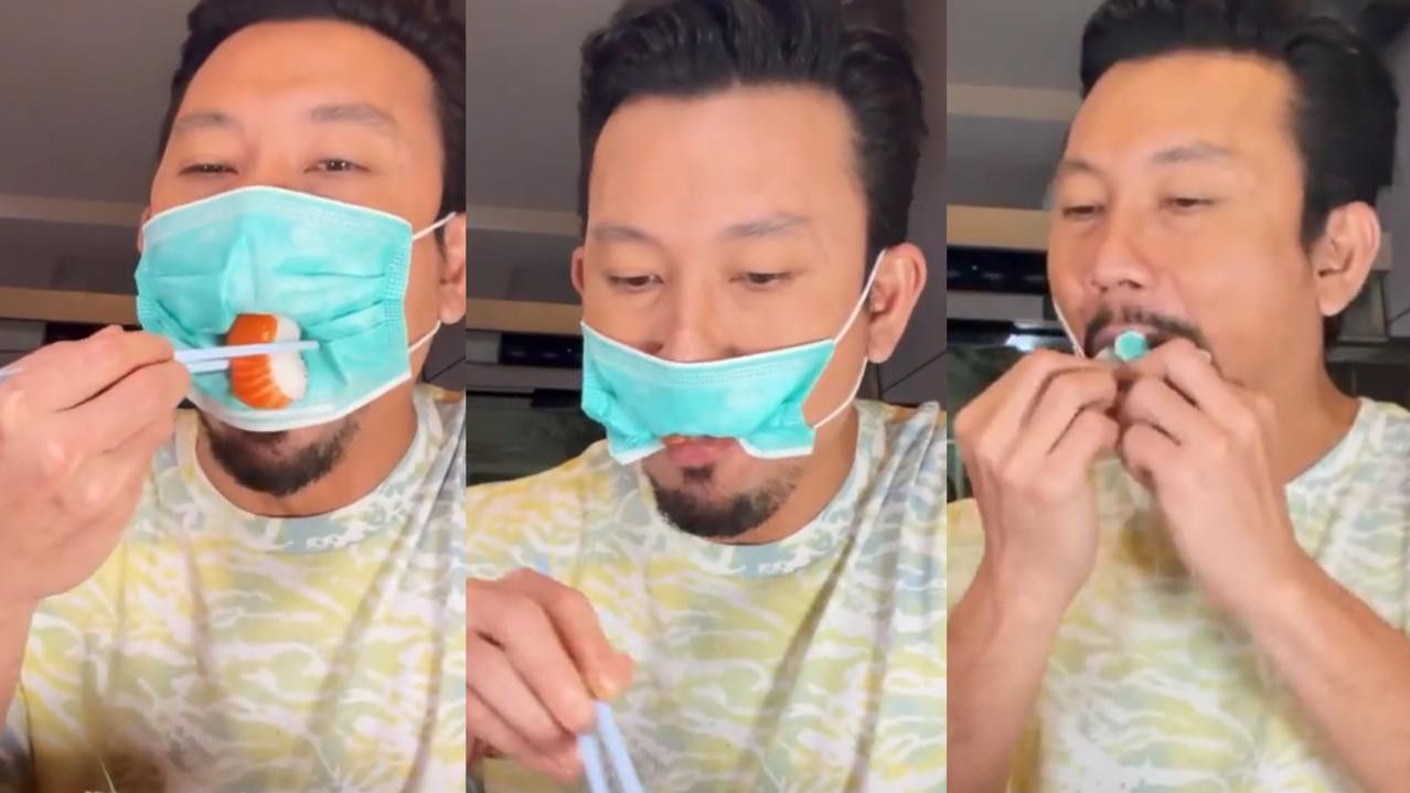 Pemerintah Minta Jangan Turunkan Masker ke Dagu Termasuk Saat Makan, Reaksi Denny Sumargo Bikin Ngakak