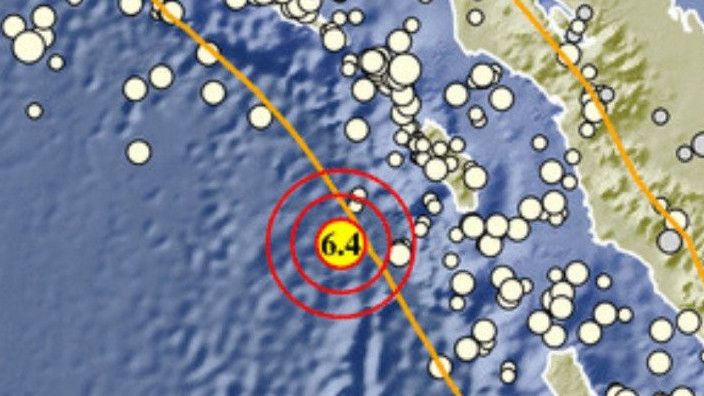 Gempa M6,4 Nias Timbulkan Kepanikan di Gunungsitoli