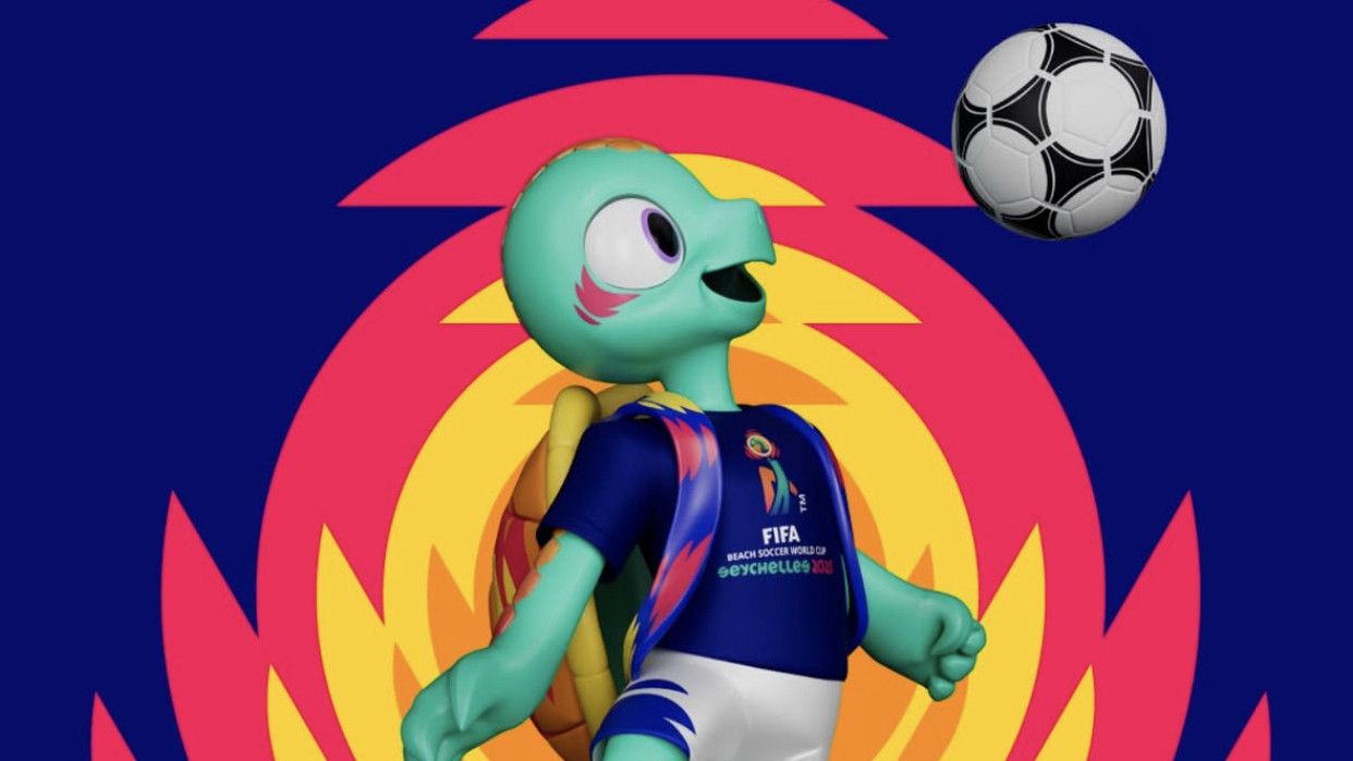 Gemas Banget! Intip Maskot Piala Dunia Sepak Bola Pantai 2025 Seychelles