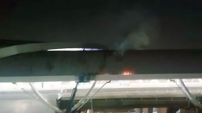 Kantor Kereta Cepat Jakarta-Bandung di Halim Jakarta Timur Terbakar, Ini Penyebabnya