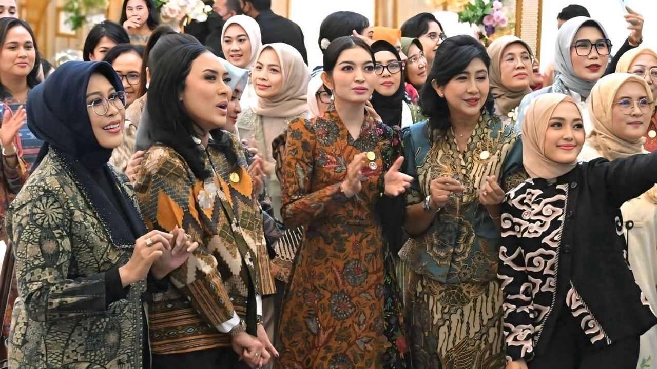 Fatma Saifullah Yusuf Hadiri Halal Bihalal Seruni dan Dekranas