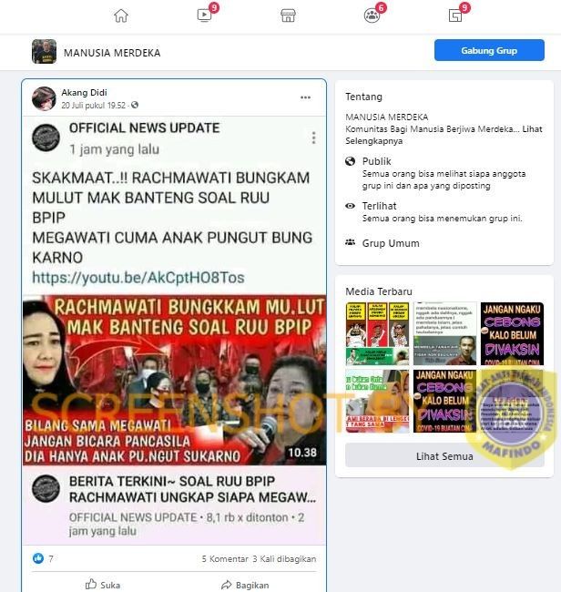 Megawati Anak Pungut Soekarno, Faktanya