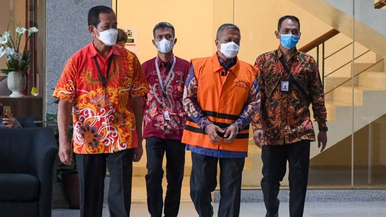 KPK Tahan Tersangka Hakim Agung Sudrajad Dimyati Kasus Suap Pengurusan Perkara di MA