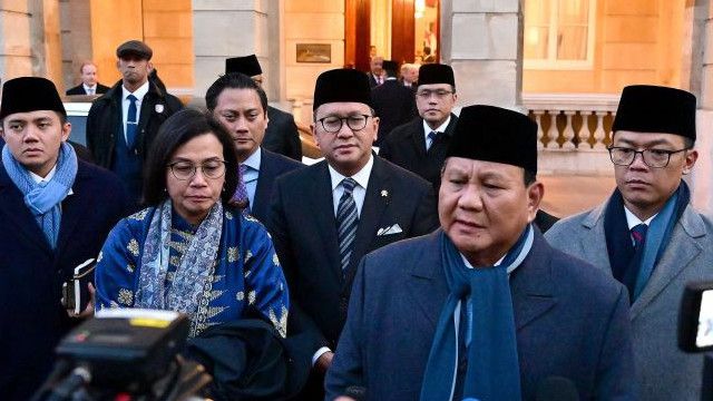 Begitu Perhatiannya Prabowo ke Sri Mulyani Saat Berada di London