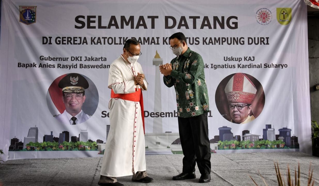 Keuskupan Agung Jakarta Tak Pernah Deklarasikan Anies Jadi Presiden, Video yang Beredar Itu Hoaks!