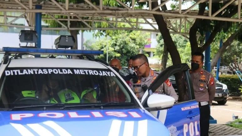 ETLE Mobile Tilang 250 Pelanggar Per Hari  di DKI Jakarta