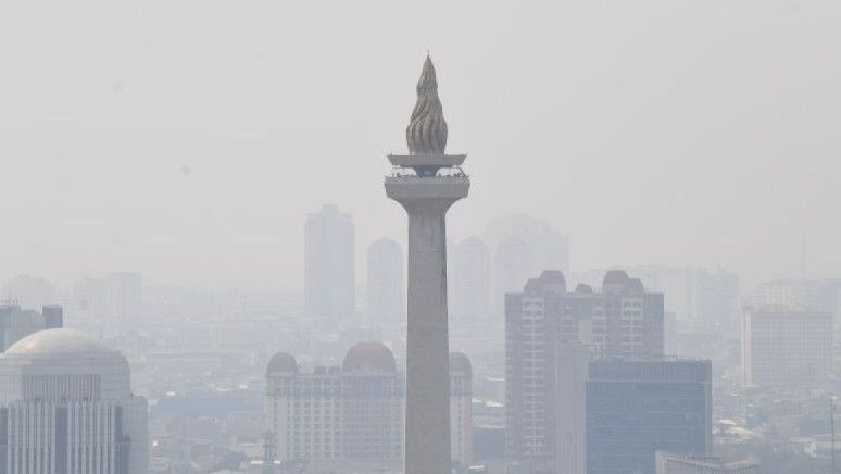 Kualitas Udara Jakarta Tidak Sehat pada Jumat Pagi Ini