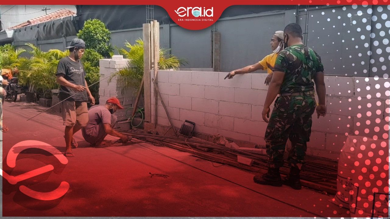 Usai FPI Dibubarkan, TNI-Polri Bikin Posko di Petamburan, Begini Tampakannya!
