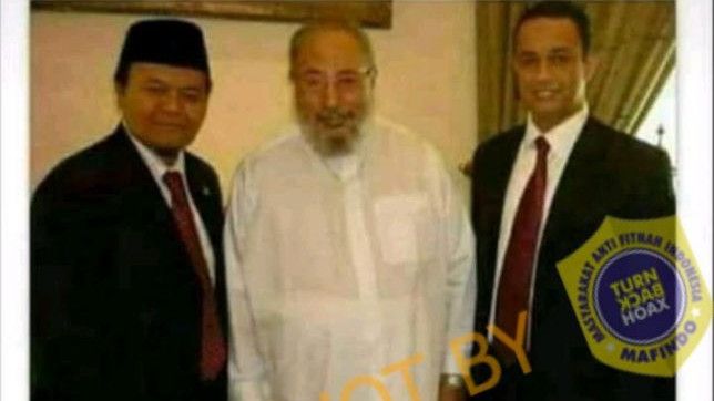 Beredar Foto Anies 'Calon Presiden 2024' Bersama Petinggi ISIS dan HNW dari PKS, Cek Faktanya..