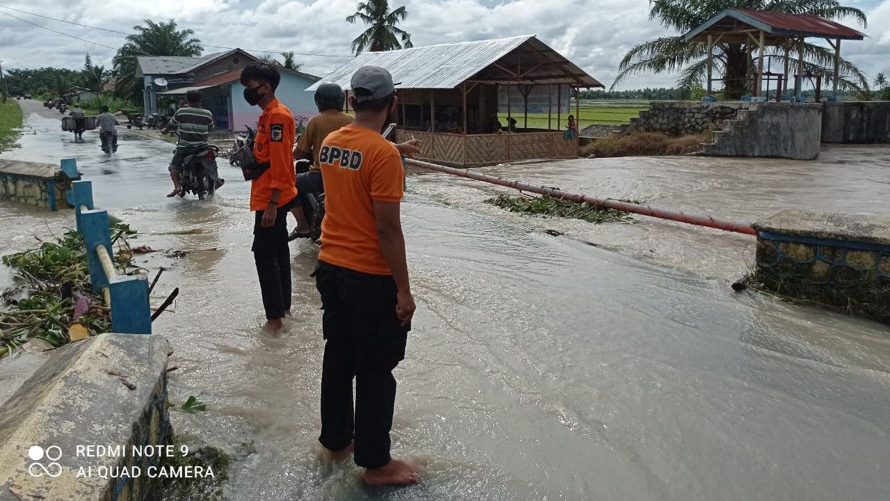 Hujan Deras, 1.451 Rumah di Kabupaten Batu Bara Terendam Banjir