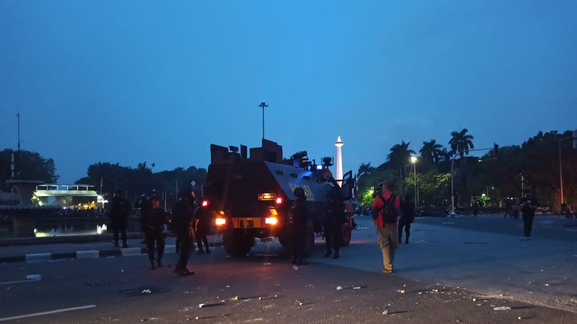 Polisi Amankan Seribu Demonstran Tolak Omnibus Law, 34 Orang Reaktif COVID-19