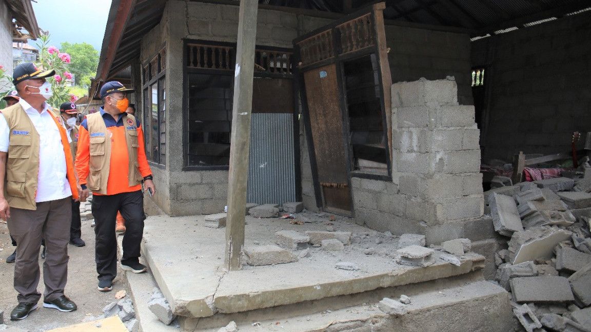 Gempa Karangasem Bali, 243 Rumah Warga Rusak Berat