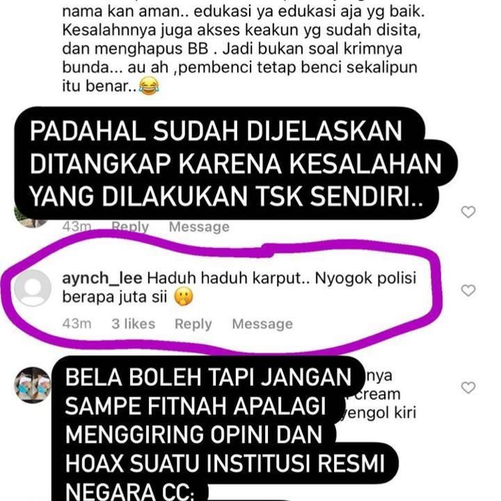 Unggahan Kartika Putri (Foto: Instagram Story/@kartikaputriworld)